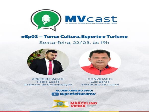 MV CAST - TEMA: CULTURA, ESPORTE E TURISMO.